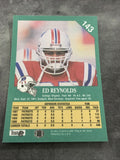 Ed Reynolds Patriots 1991 Fleer #143