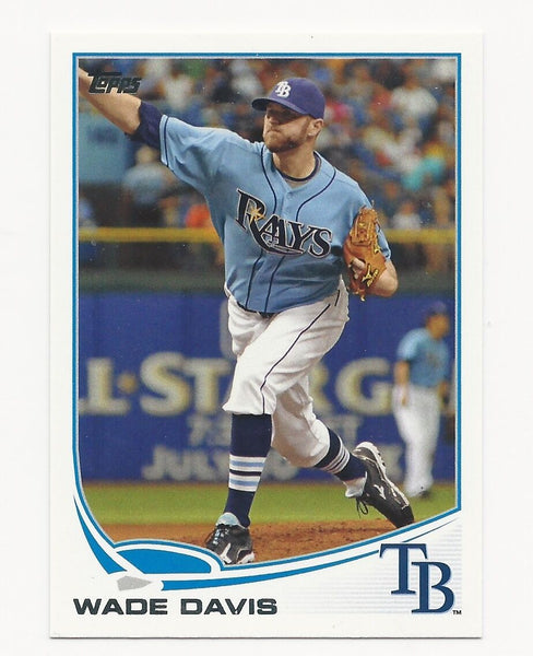 Wade Davis Rays 2013 Topps #140