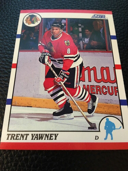 Trent Yawney Blackhawks 1990-1991 Score #292
