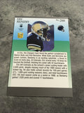 Eric Bieniemy Chargers 1991 Fleer Ultra Draft Picks Rookie #280