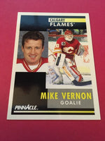 Mike Vernon Flames 1991-1992 Pinnacle #132
