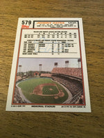 Johnny Oates Orioles 1992 Topps #579