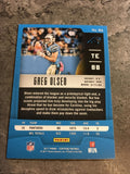 Greg Olsen Panthers 2017 Certified #86