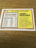 Denny Martinez Expos 1992 Topps All Star #394