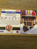 Ricky Sanders Redskins 1991 Score #253