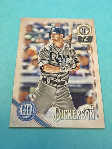 Corey Dickerson Rays 2018 Topps Gypsy Queen #211