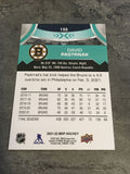 David Pastrnak Bruins 2021-22 Upper Deck MVP #196