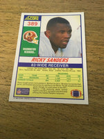 Ricky Sanders Redskins 1990 Score #389