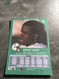 Ernest Givins Oilers 1991 Fleer #61