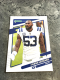 Darius Leonard Colts 2021 Panini Donruss #149B
