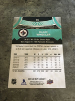 Blake Wheeler Jets 2021-22 Upper Deck MVP #26