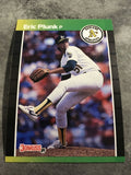Eric Plunk A's 1989 Donruss #125