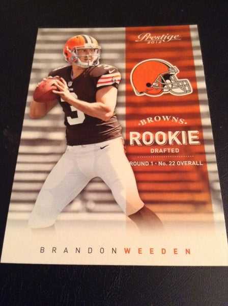 Brandon Weeden Browns 2012 Prestige Rookie #236