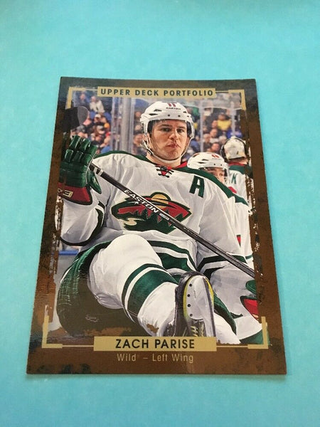 Zach Parise Wild 2015-2016 Upper Deck Portfolio #113