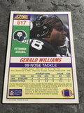 Gerald Williams Steelers 1990 Score #517