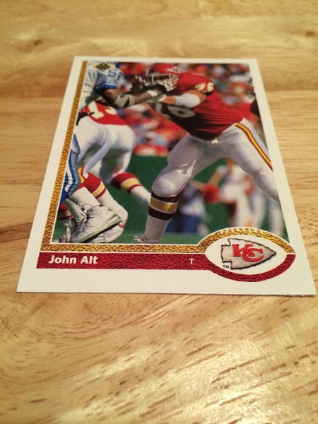 John Alt Chiefs 1991 Upper Deck #198