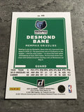 Desmond Bane Grizzlies 2021-22 Donruss #44