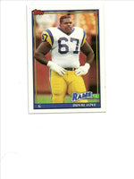 Duval Love Rams 1991 Topps #543