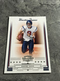 David Carr Texans 2006 Donruss Threads #47