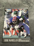Erik McMillan Jets 1991 Fleer Ultra #103
