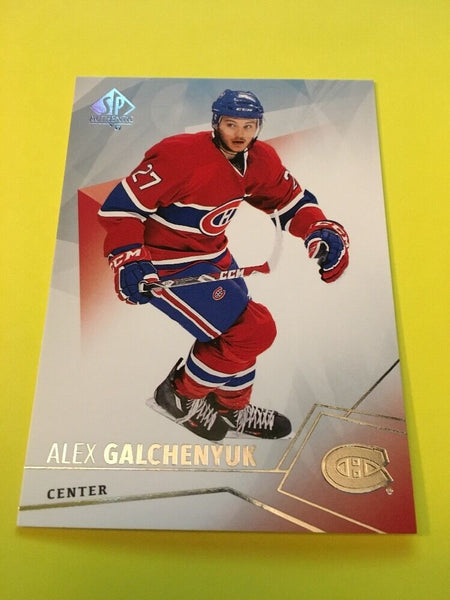 Alex Galchenyuk Canadiens 2015-2016 SP Authentic #24