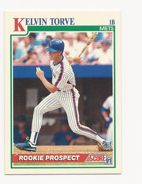 Kelvin Torve Mets 1991 Score #754