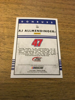 AJ Allmendinger 2018 NASCAR Donruss #138