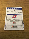 AJ Allmendinger 2018 NASCAR Donruss #138