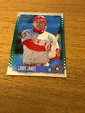 Chris James Rangers 1995 Score Platinum Team Set #108