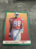 Hart Lee Dykes Patriots 1991 Fleer #136