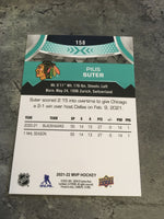 Pius Suter Blackhawks 2021-22 Upper Deck MVP #158