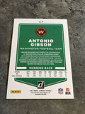Antonio Gibson Washington Football Team 2021 Panini Donruss #7