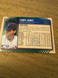 Chris James Rangers 1995 Score Platinum Team Set #108