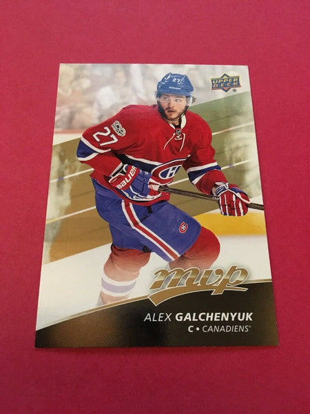 Alex Galchenyuk Canadiens 2017-2018 Upper Deck MVP #23