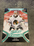Kevin Lankinen Blackhawks 2021-22 Upper Deck MVP Ice Battles #32