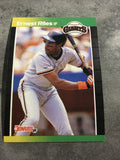 Ernest Riles Giants 1989 Donruss #625