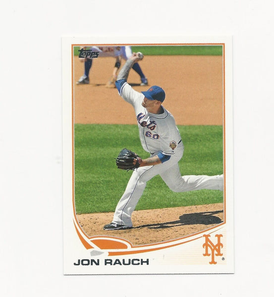 Jon Rauch Mets 2013 Topps #60