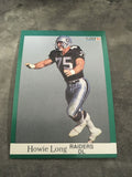 Howie Long Raiders 1991 Fleer #111