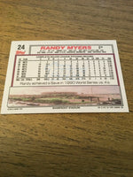 Randy Myers Reds 1992 Topps #24