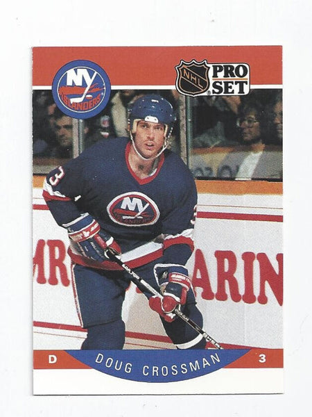 Doug Crossman Islanders 1990-1991 Pro Set #179