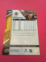 Patrice Bergeron Bruins 2015-2016 Upper Deck #267