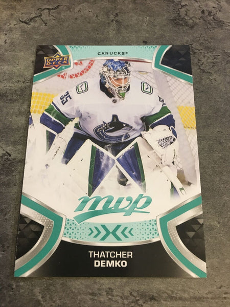 Thatcher Demko Canucks 2021-22 Upper Deck MVP #157