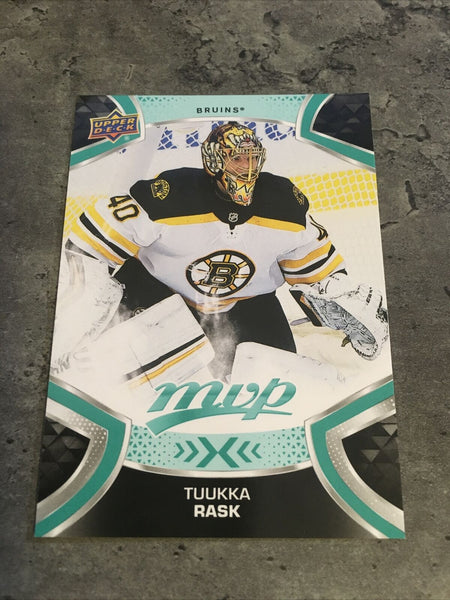 Tuukka Rask Bruins 2021-22 Upper Deck MVP #182