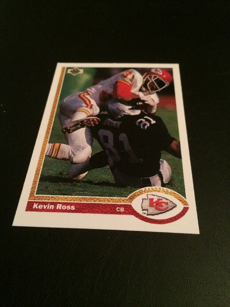 Kevin Ross Chiefs 1991 Upper Deck #296
