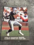 Ethan Horton Raiders 1991 Fleer Ultra #80