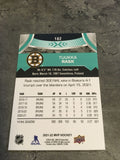 Tuukka Rask Bruins 2021-22 Upper Deck MVP #182