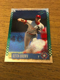 Kevin Brown Rangers 1995 Score Platinum Team Set #199