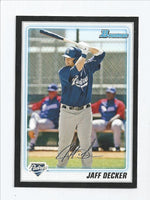 Jaff Decker Padres 2010 Bowman Prospects Black #BP109