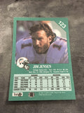 Jim Jensen Dolphins 1991 Fleer #123