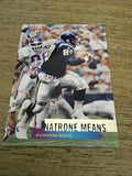 Natrone Means Chargers 1995 Topps Stadium Club #100